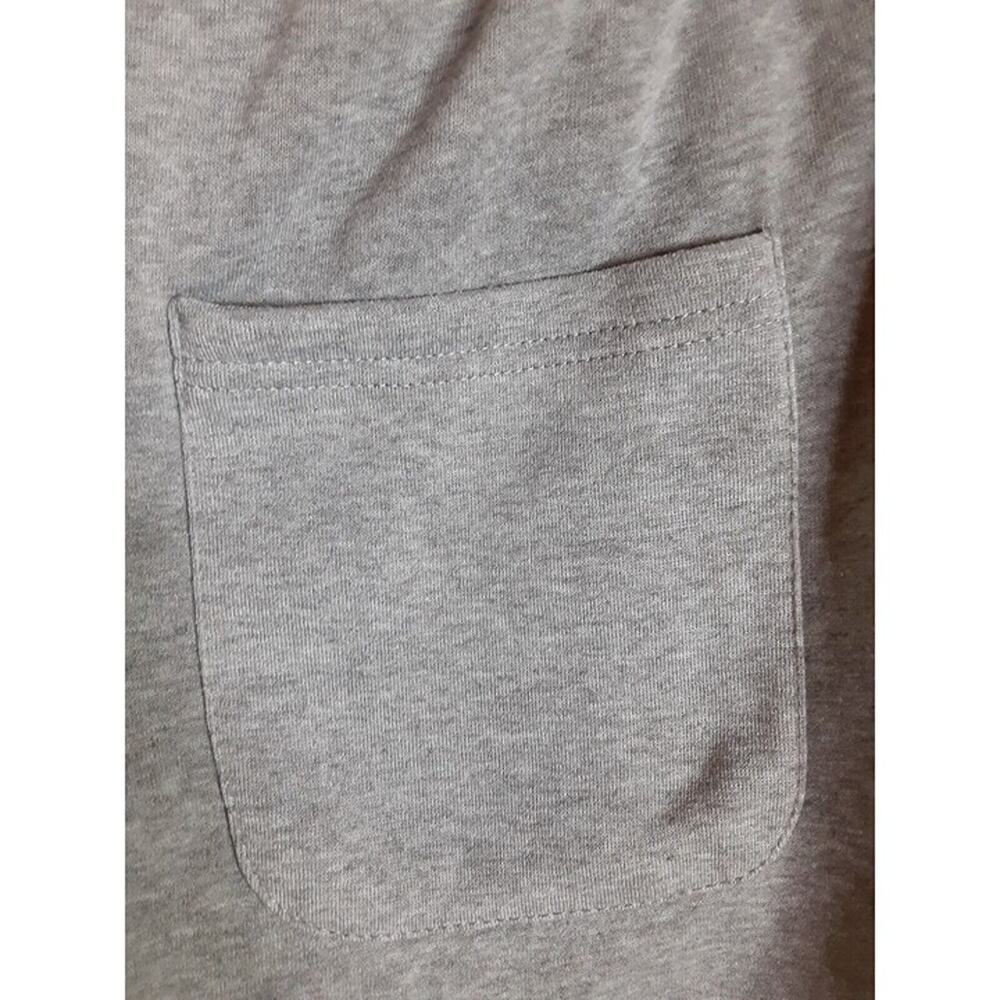 Galaxy by Harvic Mens M Gray Pants Basic Stretch Polyester Slim Fit Joggers NWT - Picture 6 of 8